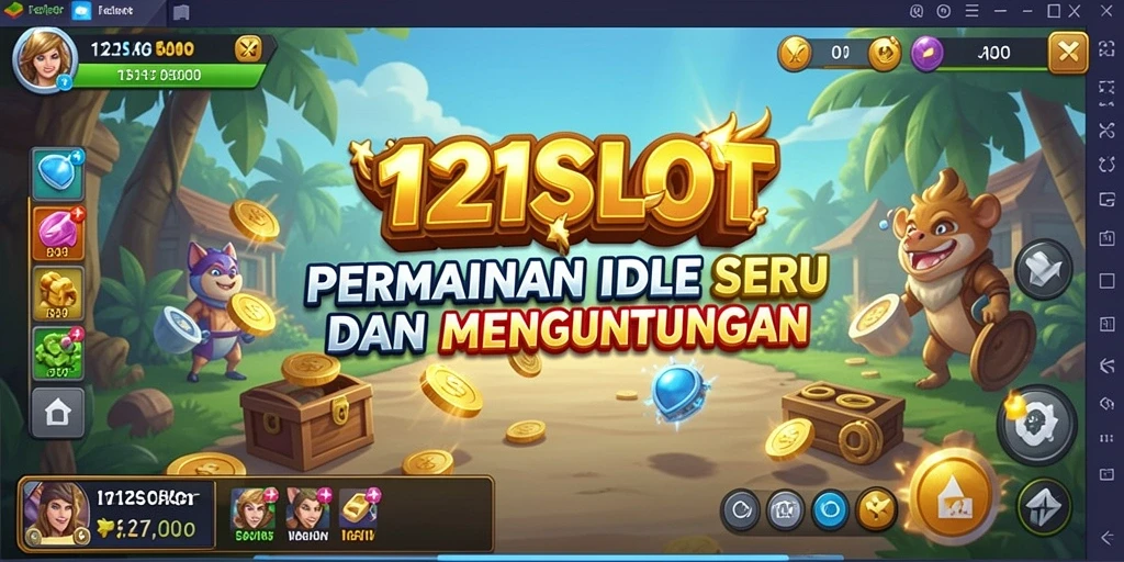 Tampilan gameplay menarik dari 1121SLOT yang memukau.