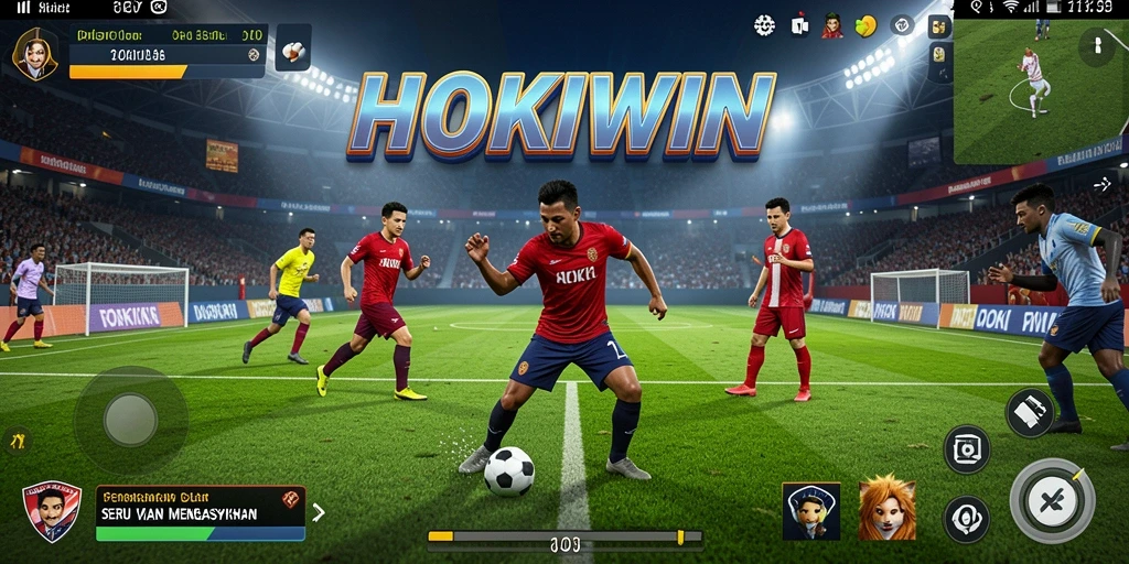 Tangkapan layar gameplay HOKIWIN yang mengesankan dan dinamis.