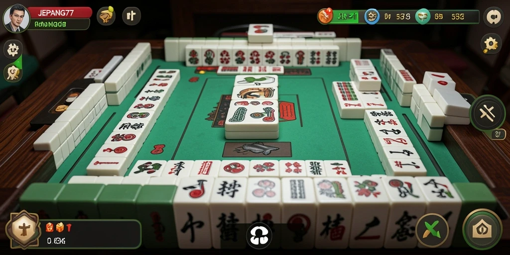 Tangkapan layar menunjukkan gameplay JEPANG77 yang menarik dan mendebarkan.
