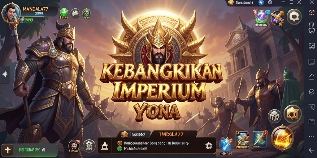 Tampilan menarik gameplay Tycoon MANDALA77 yang seru.