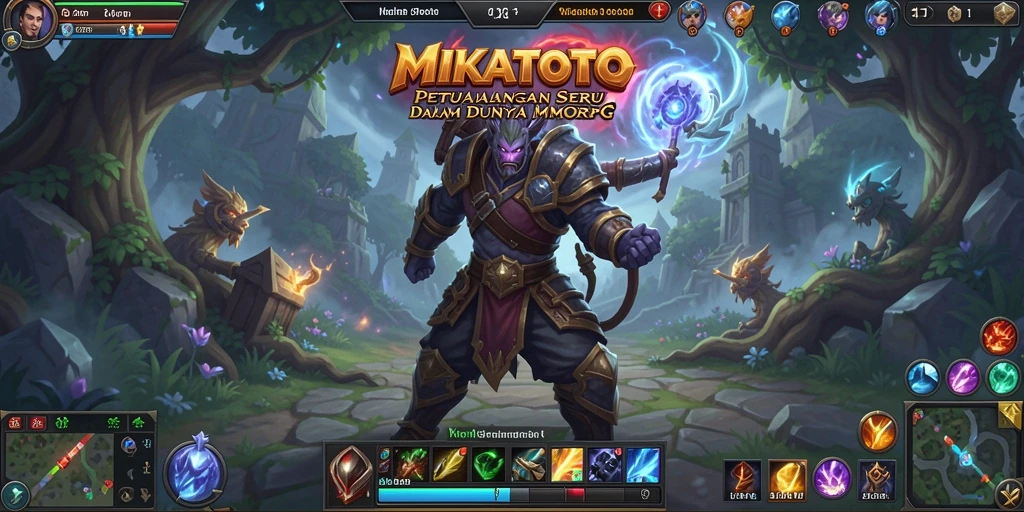 Gambar tangkapan layar dari gameplay seru MIKATOTO di dunia MMORPG.