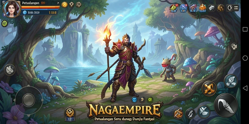 Gameplay seru di dunia petualangan NAGAEMPIRE.
