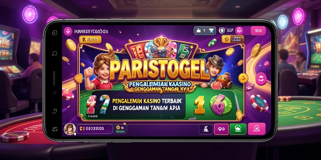 Tampilan gameplay menarik dari PARISTOGEL dengan berbagai pilihan permainan Kasino.