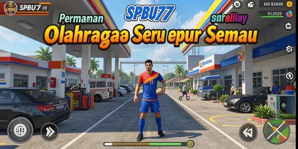 Tampilan gameplay SPBU77 yang seru dan memikat.